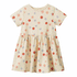 Nature Baby Saturday Dress - Petite Flora Stamp Print