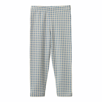 Nature Baby Leggings - Blue Gingham