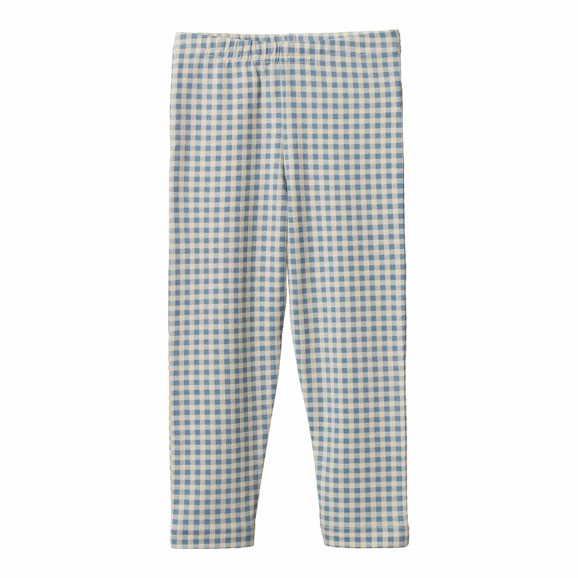 Nature Baby Leggings - Blue Gingham
