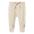 Nature Baby Footed Rompers Pointelle - Dandelion Print