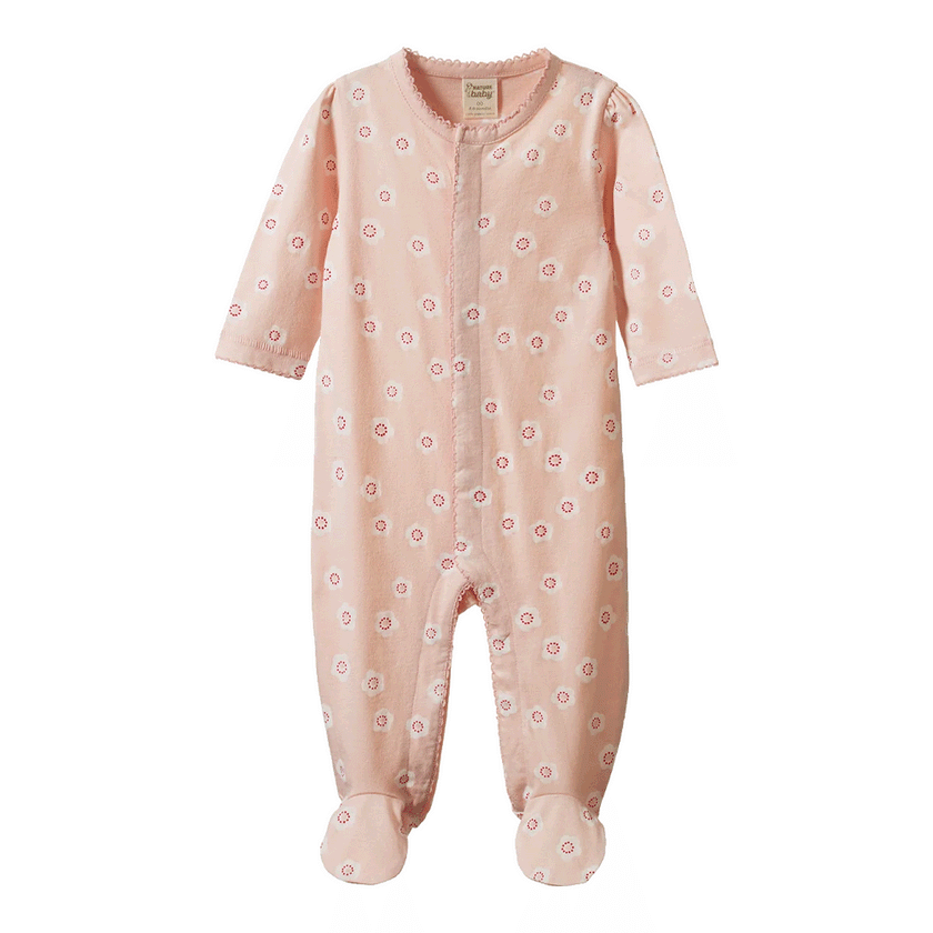 Nature Baby Lucy Suit - Rose Dust Print