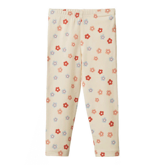 Nature Baby Leggings - Petite Flora Stamp Print