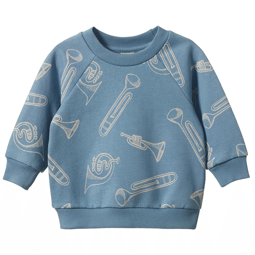 Nature Baby Emerson Sweater - Jazz Print