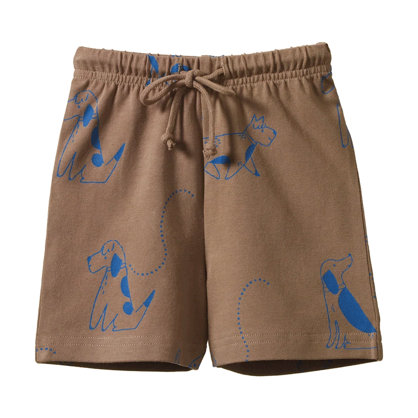 Nature Baby Jimmy Shorts - Dog Walks Print