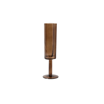 MUUBS Ripe Champagne Glass - Smoked Brown