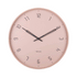 Karlsson Stark Wall Clock - Faded Pink