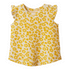 Nature Baby Fleur Bodysuit Terry - Kitchen Garden Freesia Print