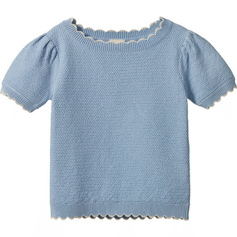 Nature Baby Maeve Tee - Celestial Blue