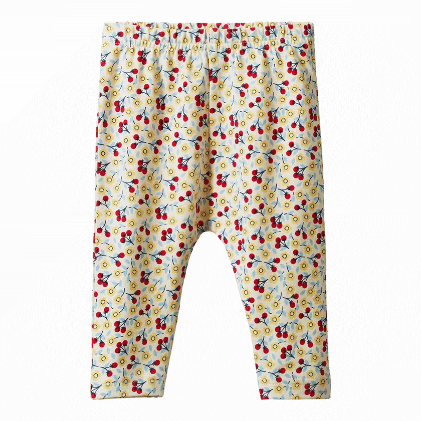 Nature Baby Leggings - Kitchen Garden Print