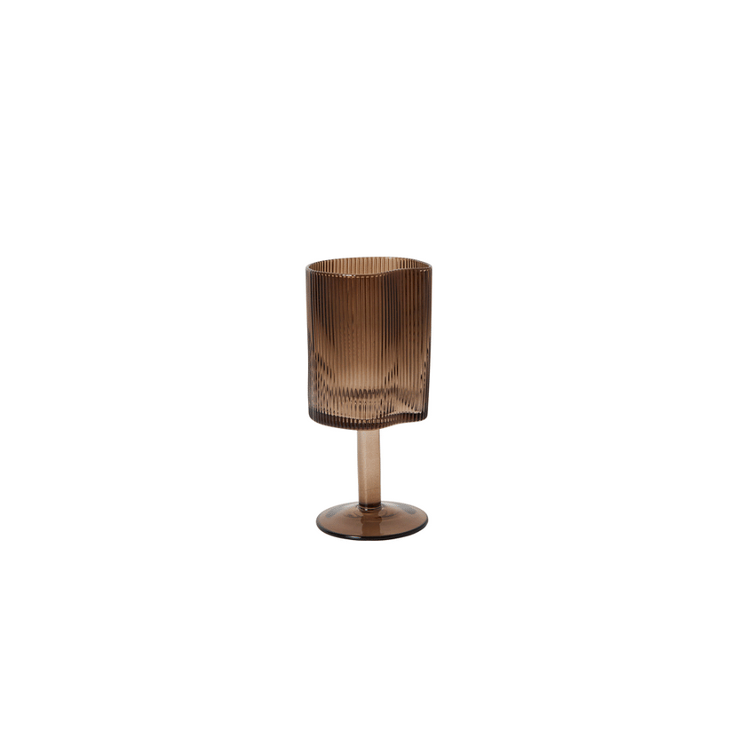 MUUBS Ripe Red Wine Glass - Smoked Brown