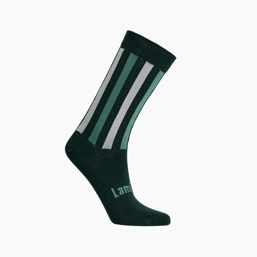 Lamington Merino Wool Crew Socks | WOMAN | Flax