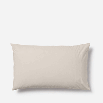 Citta Classic organic Cotton Pillowcase PR - Beige 76x50cm