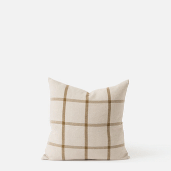 Citta Bento Woven Cushion Cover - Natural/Bronze 50x50cm