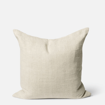 Citta Heavy Linen Cushion Cover - Oat 55x55cm