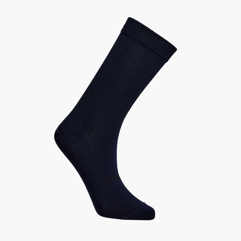 Lamington Merino Wool Crew Socks | CHILD |Navy