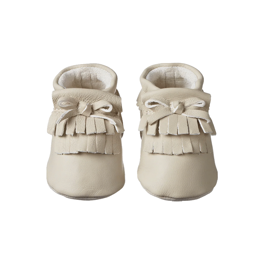 Nature Baby Edie Soft Soles - Almond