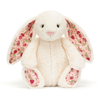 JELLYCAT - BASHFUL BLOSSOM CREAM BERRY BUNNY | ORIGINAL (SMALL)