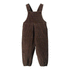 Nature Baby Teddy Overalls - Pinecone