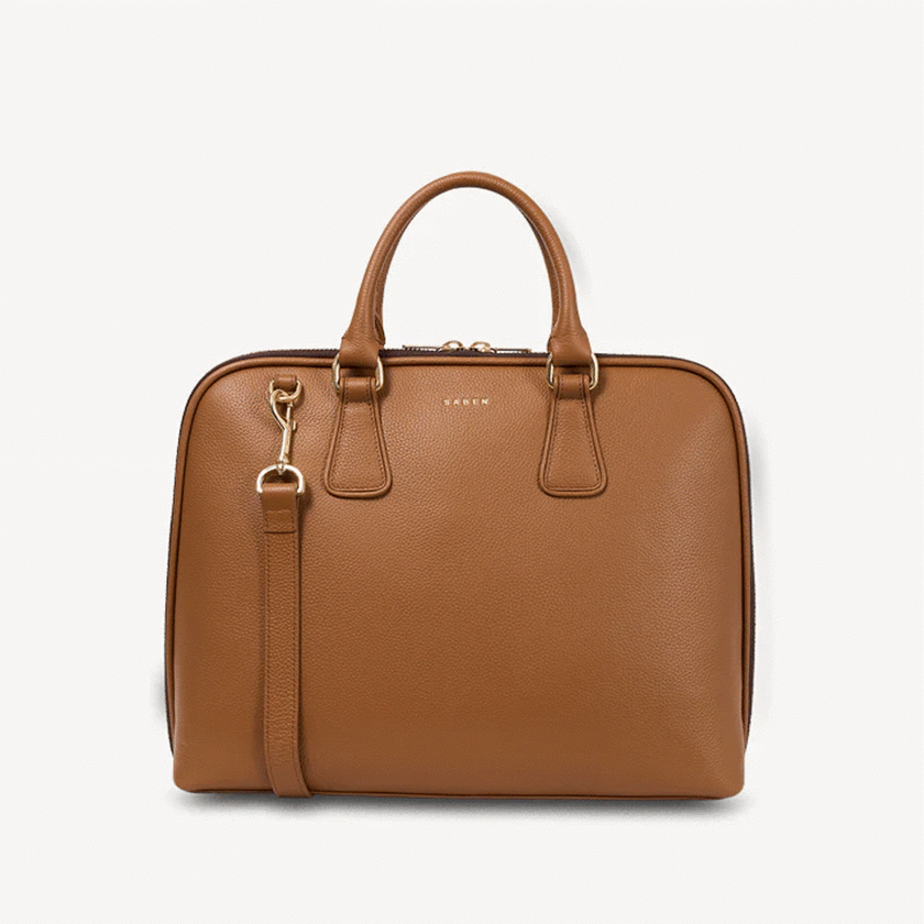 Saben Parker Briefcase - Toffee