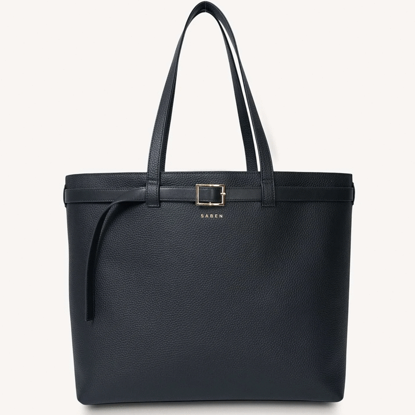 Saben Tia Shoulder Bag - Black + Bronze