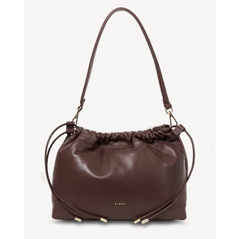 Saben Ellis Shoulder Bag Espresso Softie