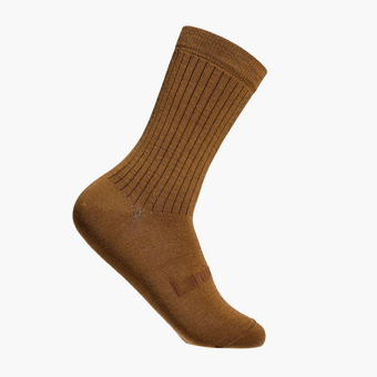 Lamington Merino Wool Crew Socks |MAN| Walnut