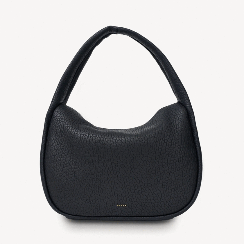 Saben Hana Shoulder Bag - Black Bubble