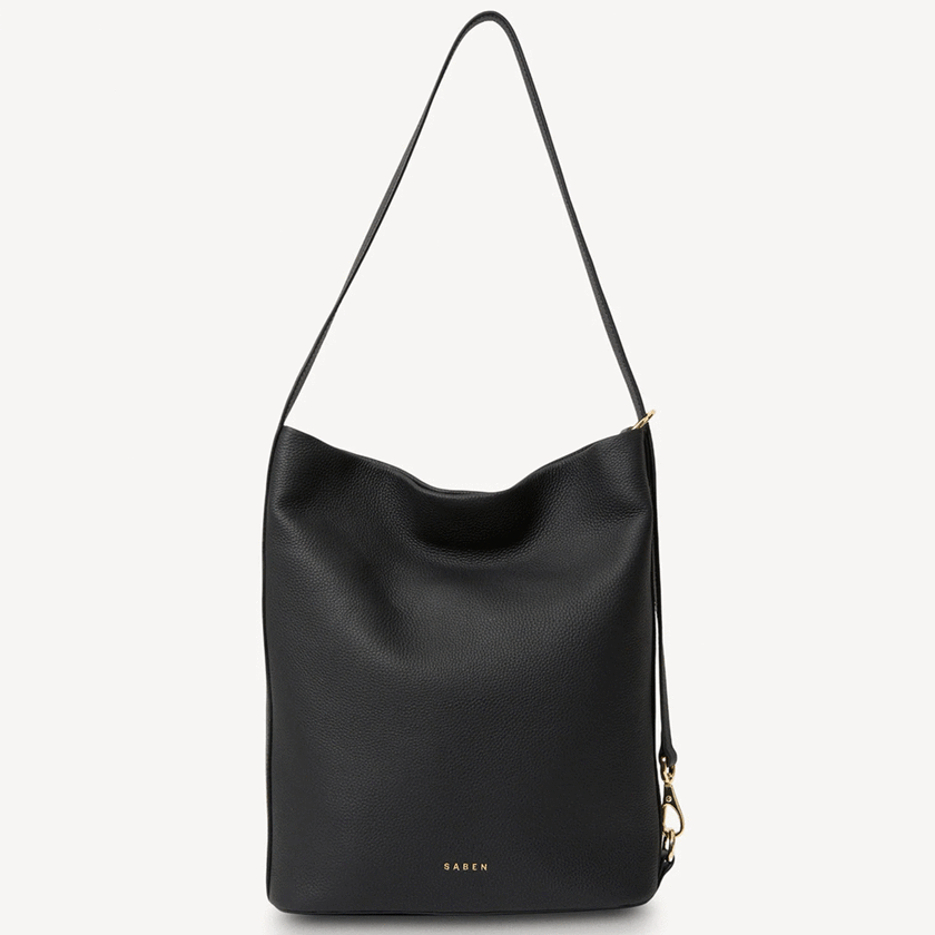Saben June Shoulder Bag - Black Luxe
