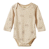 Nature Baby Cotton Long Sleeve Bodysuit - Bramble Burrow Print