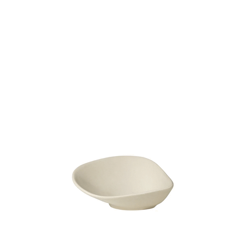 BROSTE Limfjord Butter Bowl - Beige