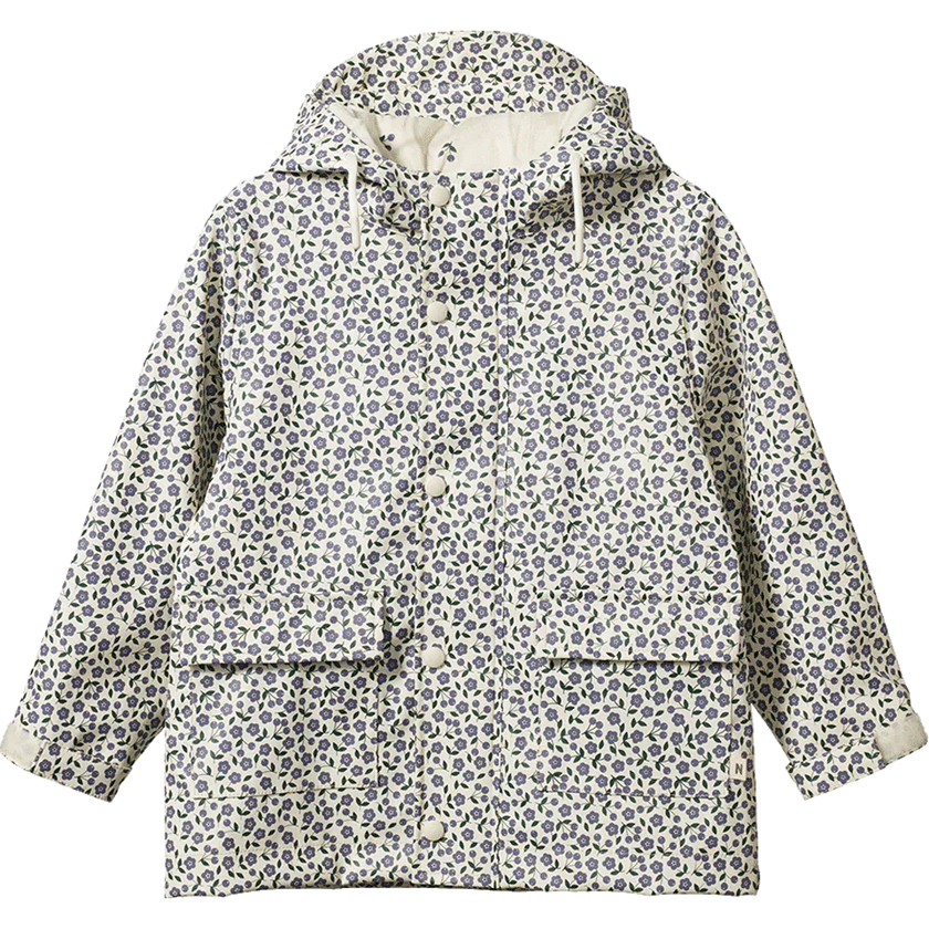 Nature Baby Raincoat - Briarwood Heron Print