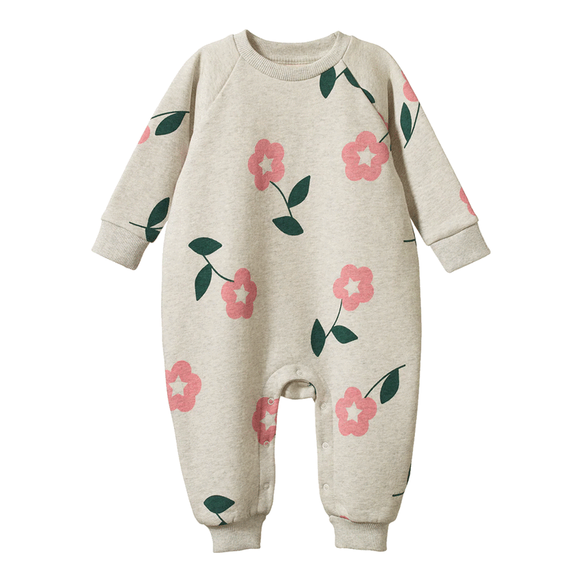 Nature Baby Long Sleeve Juno Romper - Primrose Print