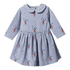 Nature Baby Agnes Dress - Bluebelle Print