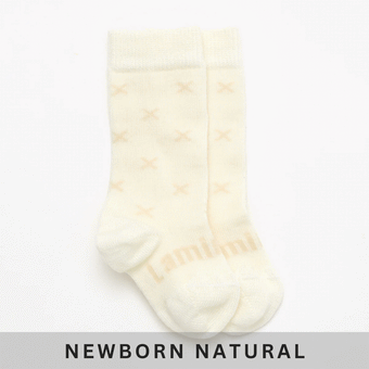 Lamington Merino Wool Knee High Socks | BABY | Owl