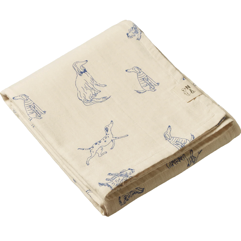 Nature Baby Muslin Wrap - Best Friend Print