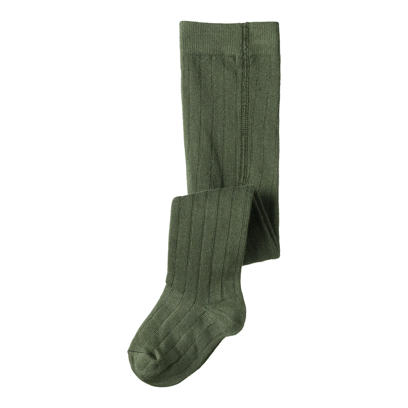 Nature Baby Organic Cotton Tights - Thyme