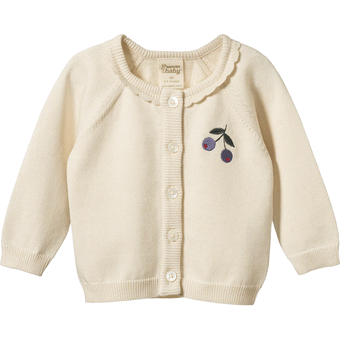 Nature Baby Piper Cardigan - Winter Berry