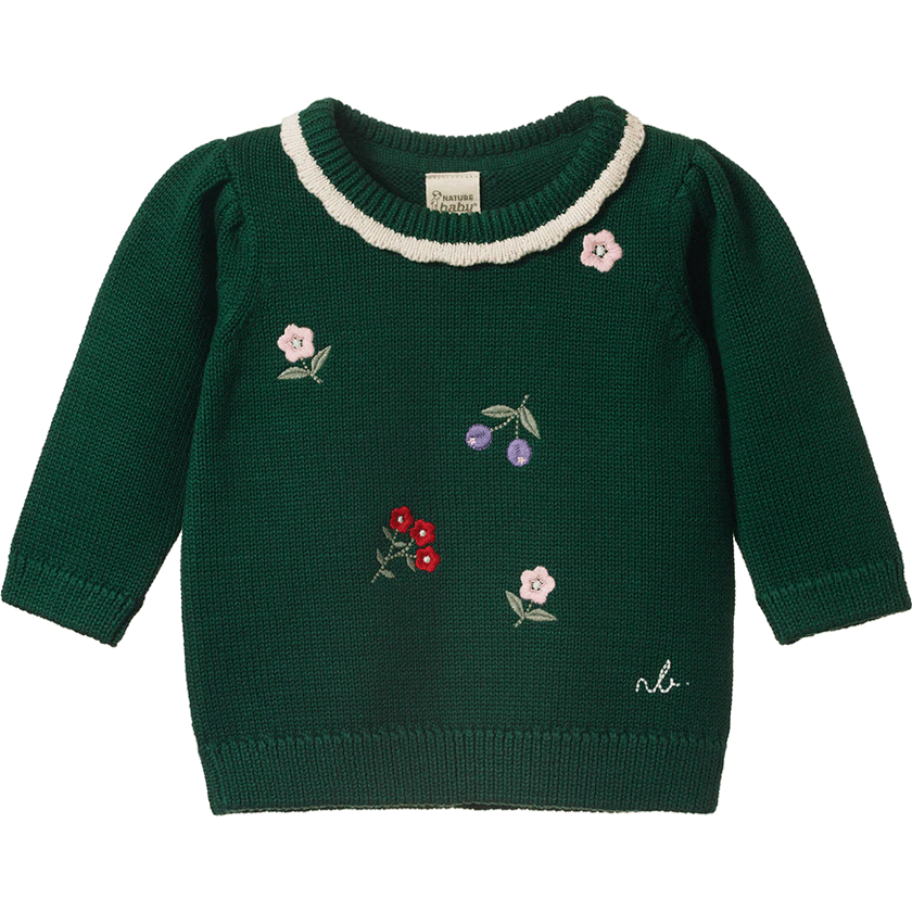 Nature Baby Margot Sweater - Eden Garden