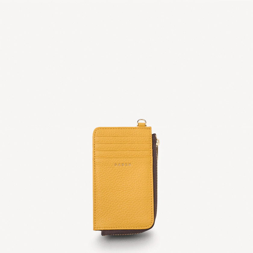 Saben Winona Card Holder - Marigold
