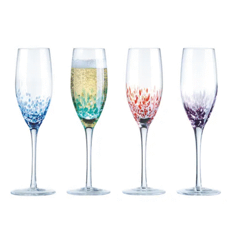 Anton Studio Design Champagne Flutes (Set of 4)