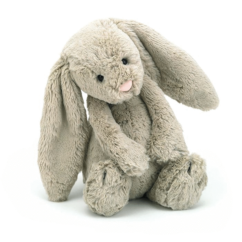 Jellycat Bashful Beige Bunny Original Medium  9x12x31cm