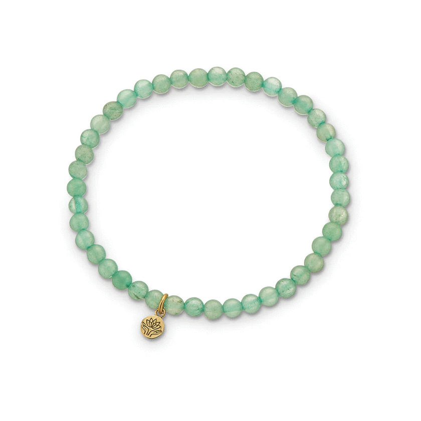 Palas Emporio Aventurine 'Balance' Healing Gem Bracelet