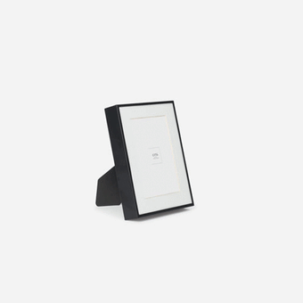 Citta Metal Photo Frame - Black (Photo 4x6in) 15x3.5x20cmh