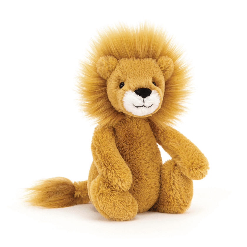 Jellycat Bashful Lion Original Medium Yellow 9x12x31cm