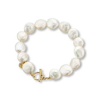 Palas Emporio Pearl Fob Bracelet