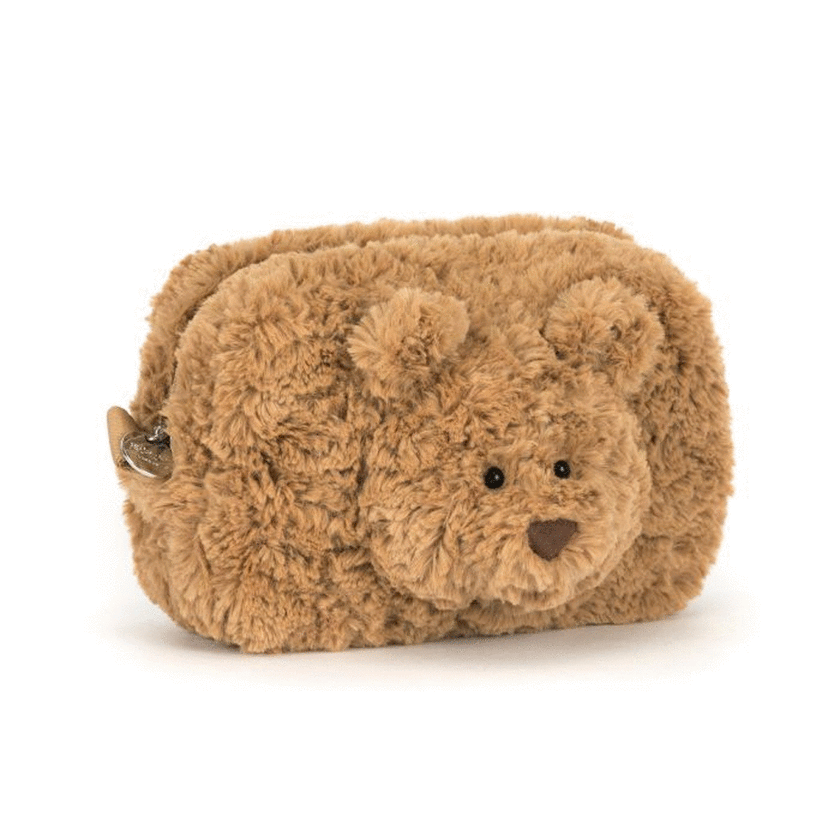 Jellycat Bartholomew Bear Pouch Brown 7x19x13cm