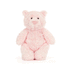 JELLYCAT LEOLA BEAR MEDIUM PINK L8XW12XH28CM”