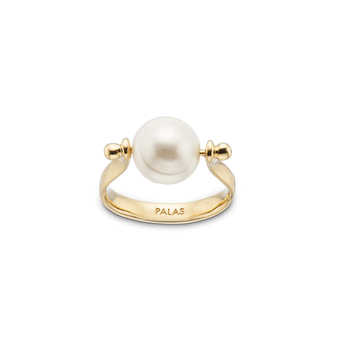 Palas Emporio Prosperity Pearl Spinning Ring
