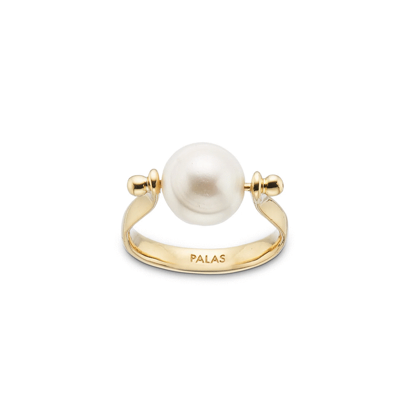 Palas Emporio Prosperity Pearl Spinning Ring