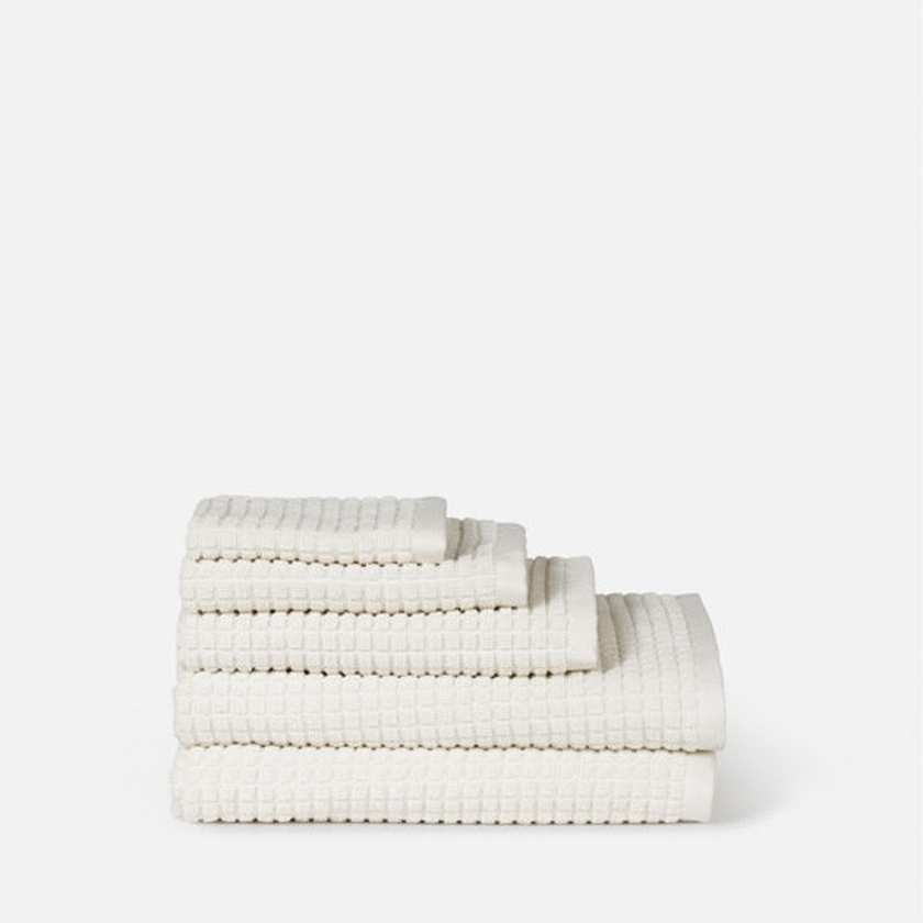 Citta Nero Cotton Bath Mat Cream 50x85cm